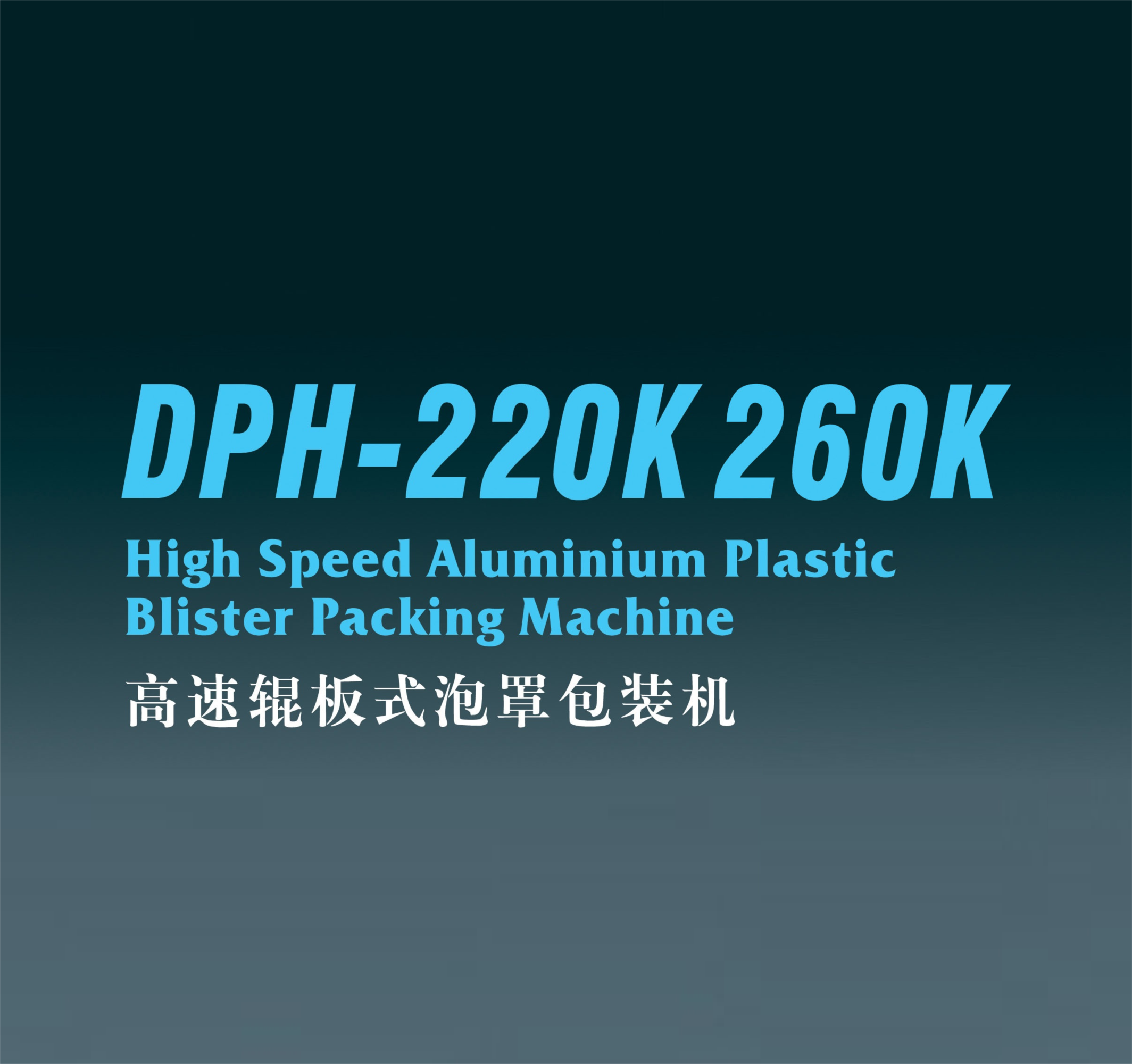 DPH-220K/260K高速辊板式泡罩包装机（全伺服）